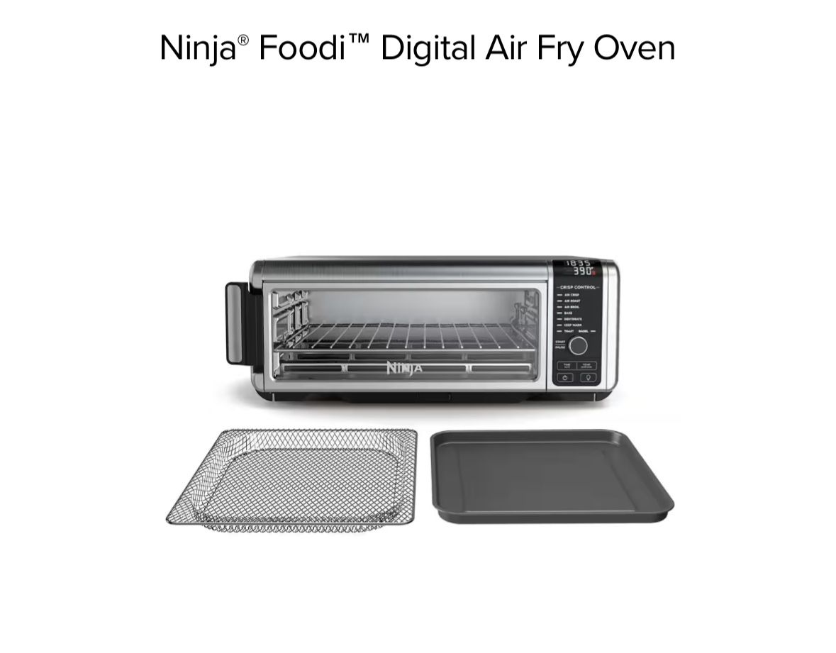 Ninja Foodi Digital Air Fryer & Toaster Oven
