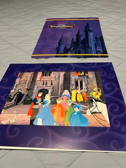 😀Disney Sleeping Beauty Exclusive Lithograph Print Set