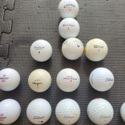 Name Brand Golf Balls And GOLF Clubs