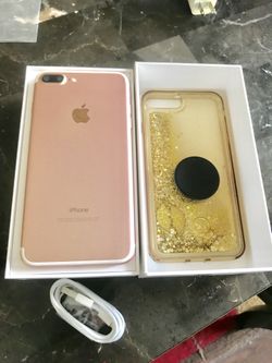 I phone 7 Plus 32Gb🌹Gold Carrier (Unlocked)AT&T TMobile Cricket 🇲🇽 Telcel Movistar Verizon