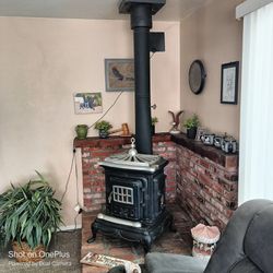 Wood stove old