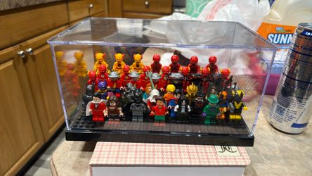 Dc & Marvel Lego figs