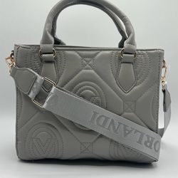 Valentino Orlandi Quilted Tote