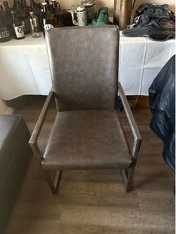 Gray Arm chair