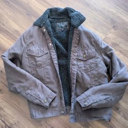 Brown And Black Jacket 
