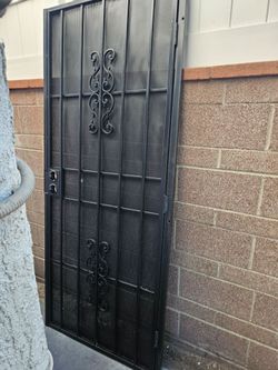 Iron door