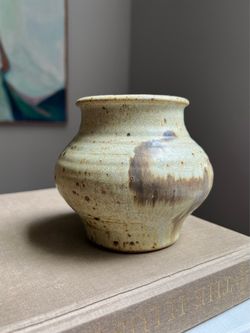 Small Handcrafted Abstract Accent Vase ( firm on price )