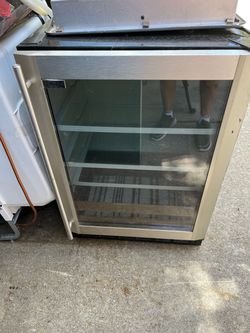 GE Monogram Stainless Steel Wine Cooler