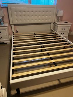 Queen bed frame