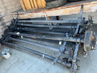Mobile home axles and tires