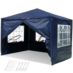 Canopy 10x10ft Canopy Tent with Sidewalls  Tent for Parties Beach Camping Party (10x10 