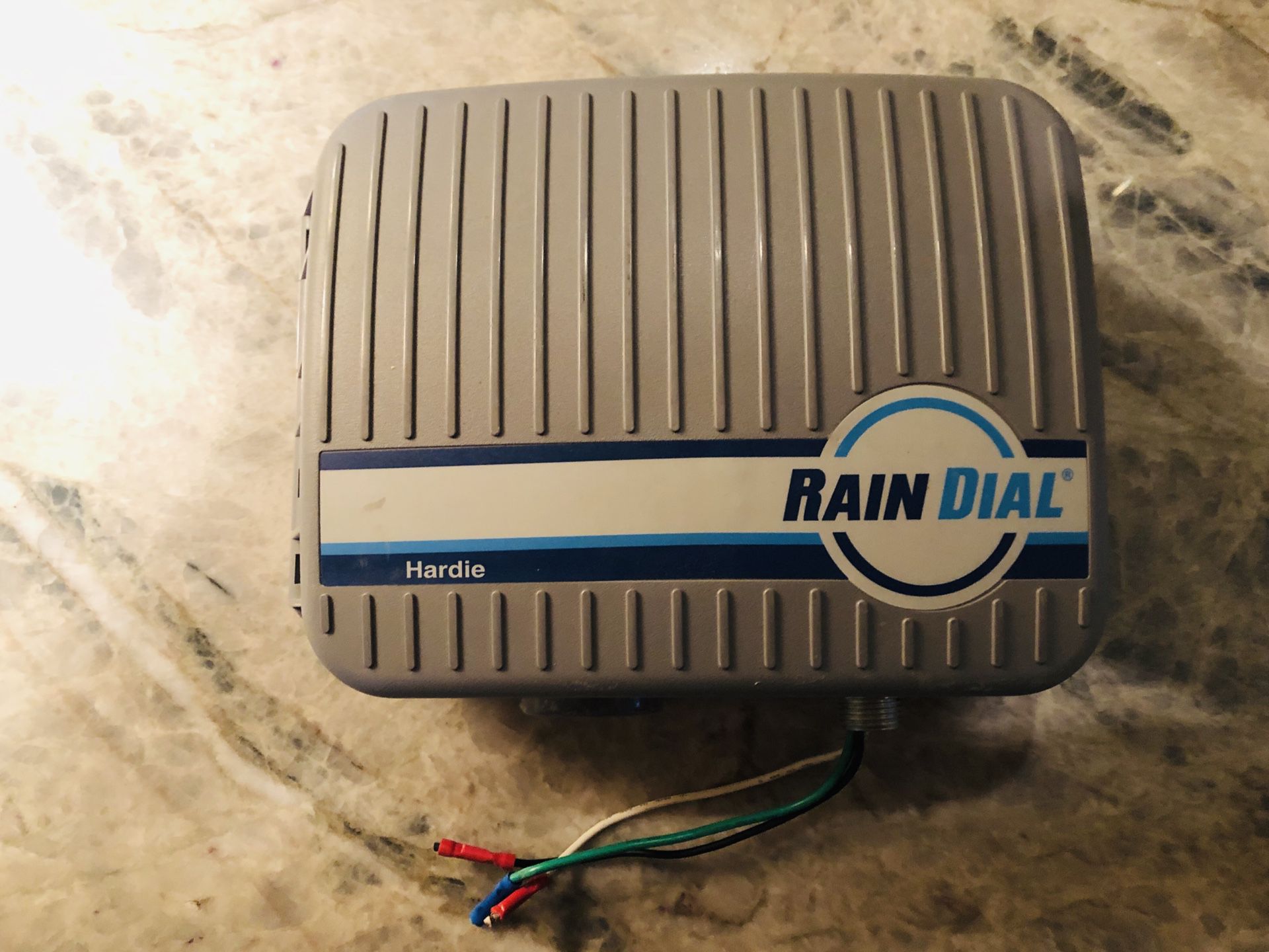 Rain dial sprinkler timer