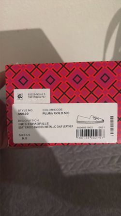 Tory burch espadrille