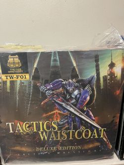 Optimus Prime Tactics Waistcoat Deluxe Edition NEW