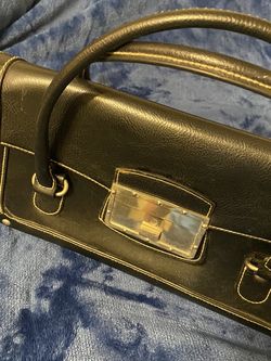 Black Leader Purse
