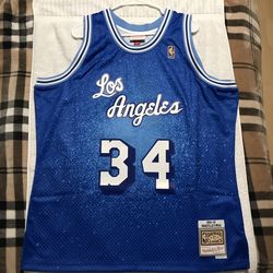 NEW Men's Mitchell & Ness NBA Swingman Alternate Jersey Lakers Shaquille O'Neal