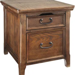 Ashley Woodboro Dark Brown Media End Table