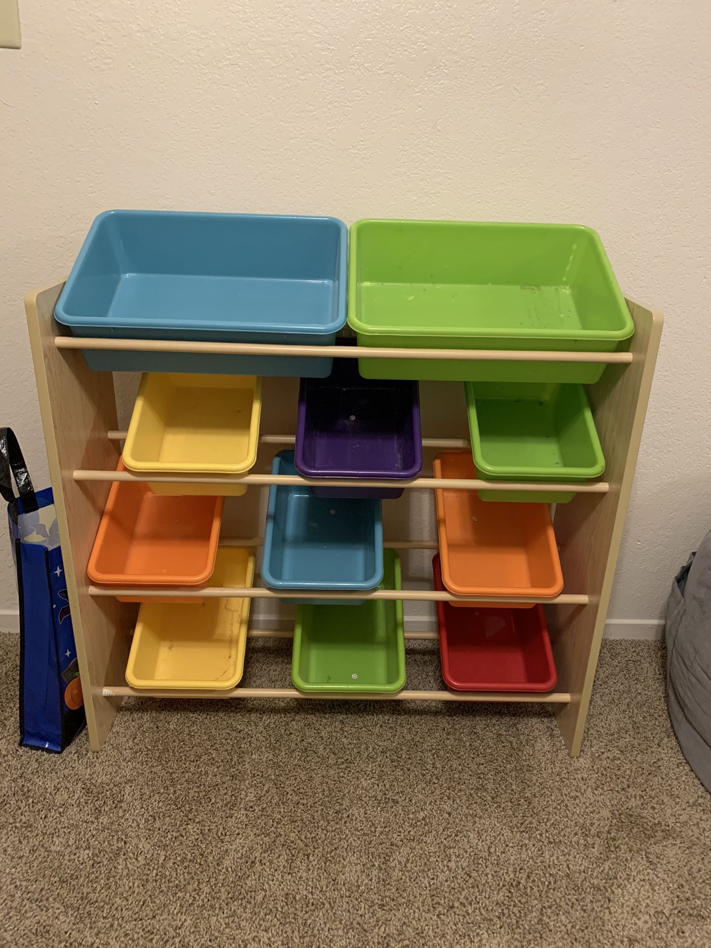 Kids toy storage container