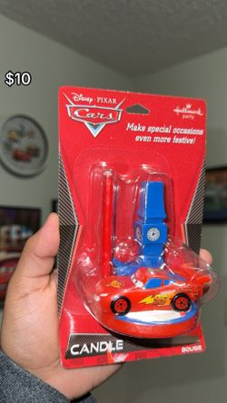 Birthday Candle McQueen