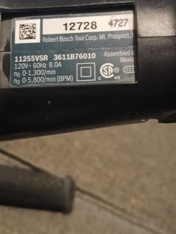 BOSCH hammer corded drill with bits