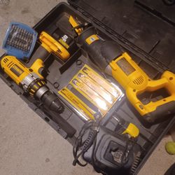 Dewalt Saw And Cordless Drill Combo