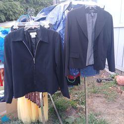 2-Women's size 10 blazers $10 for both