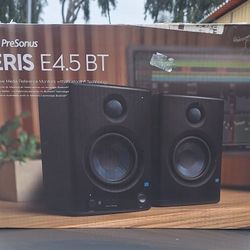 PreSonus ERIS 4.5BT 50W 4.5" Active Bluetooth Media Reference Monitors (Pair)