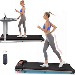 3 in 1 Treadmill, Portable Under Desk Walking Pad with Incline for Home/Office, Remote Control, LED Display  NOT FREE