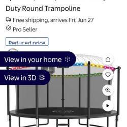 12 Ft Trampoline