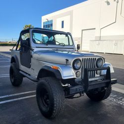 1985 JEEP CJ7 4X4 6CYLINDER - WRANGLER