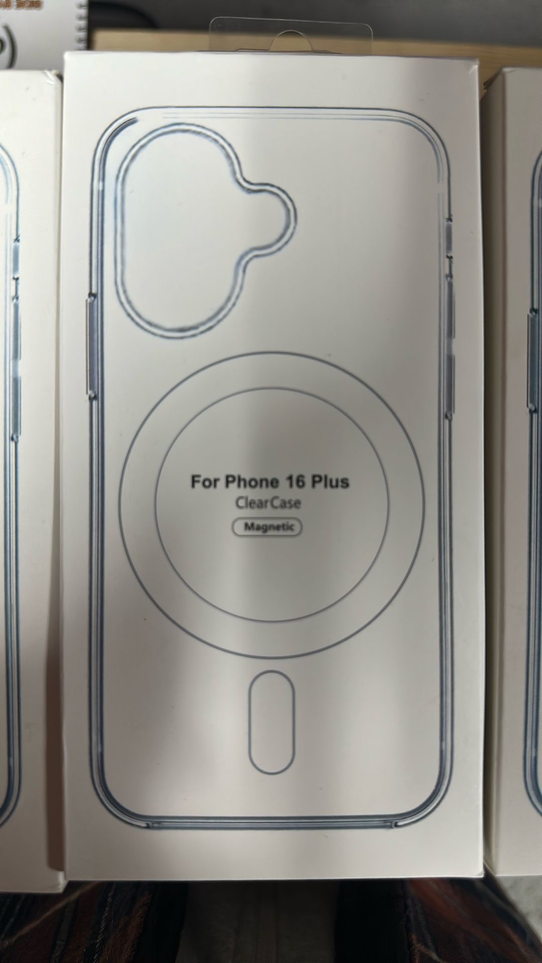 iPhone 16 Plus Clear Case (Magnetic)