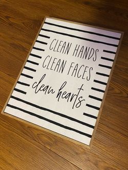 Wooden frame decor