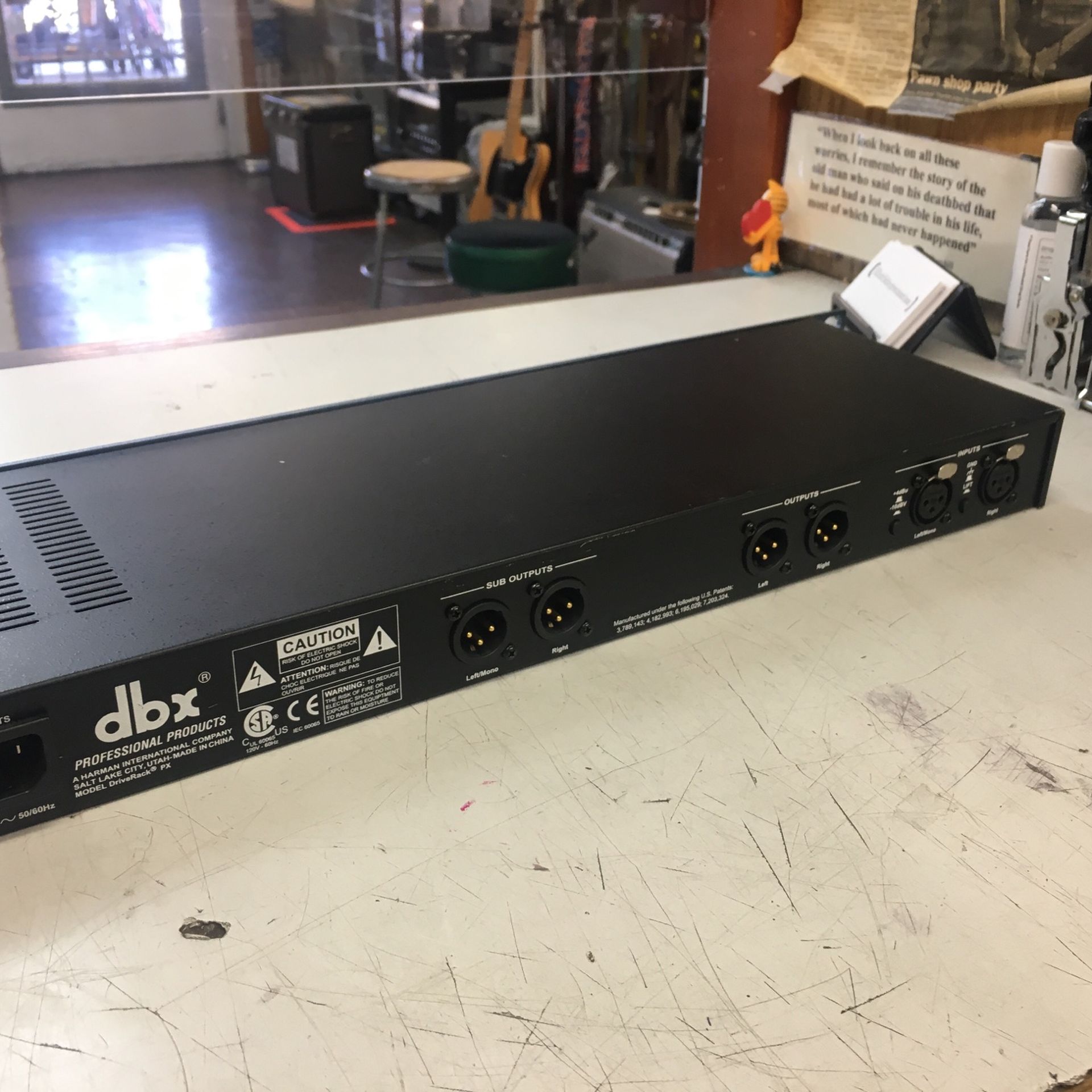 DBX Driverack PX Powered Speaker Optimizer for Sale in Beverly Hills