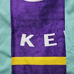 NBA LOS ANGELES LAKERS BEACH TOWEL 