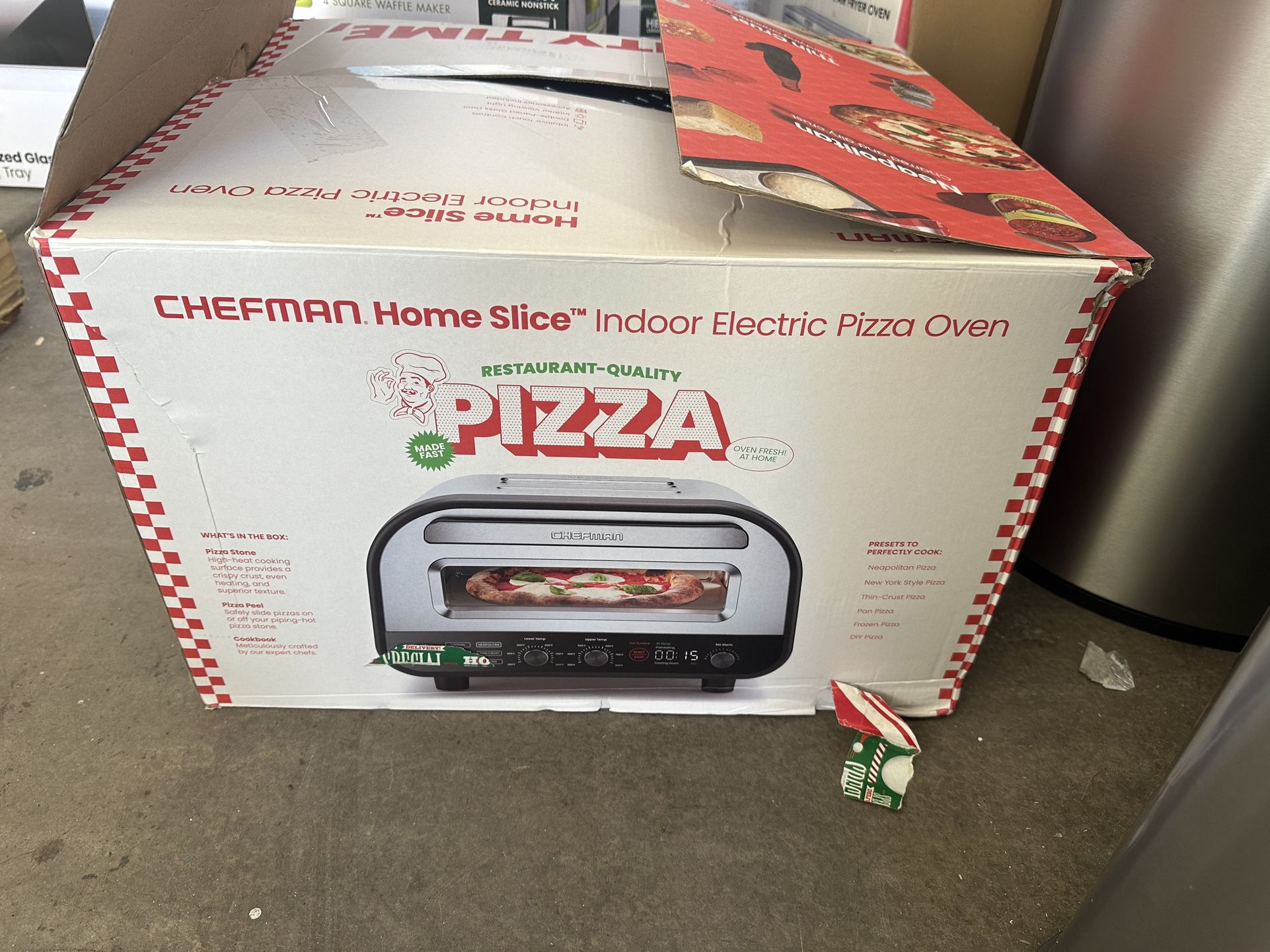 Chefman Electric Indoor Pizza Oven