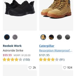 Brand New Working Safety Shoes For Men Or Women Any Size!