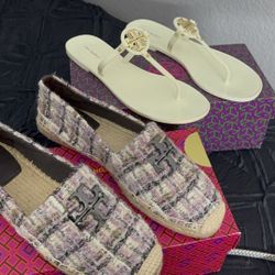 Tory burch sandals and espadrilles 