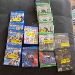 Xbox and PS4 Games