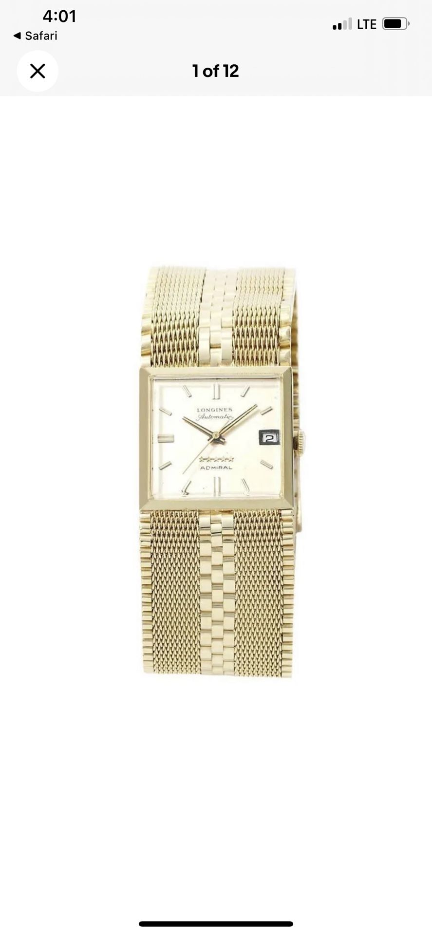 Longines Admiral 5 Star Juvenia Macho Watch for Sale in Fontana CA OfferUp