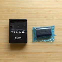 Canon LC-E6 Charger And LP-E6N Battery