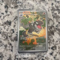 Pokemon center perfect order promo Tyrunt