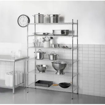Steel Utility Shelving with casters 