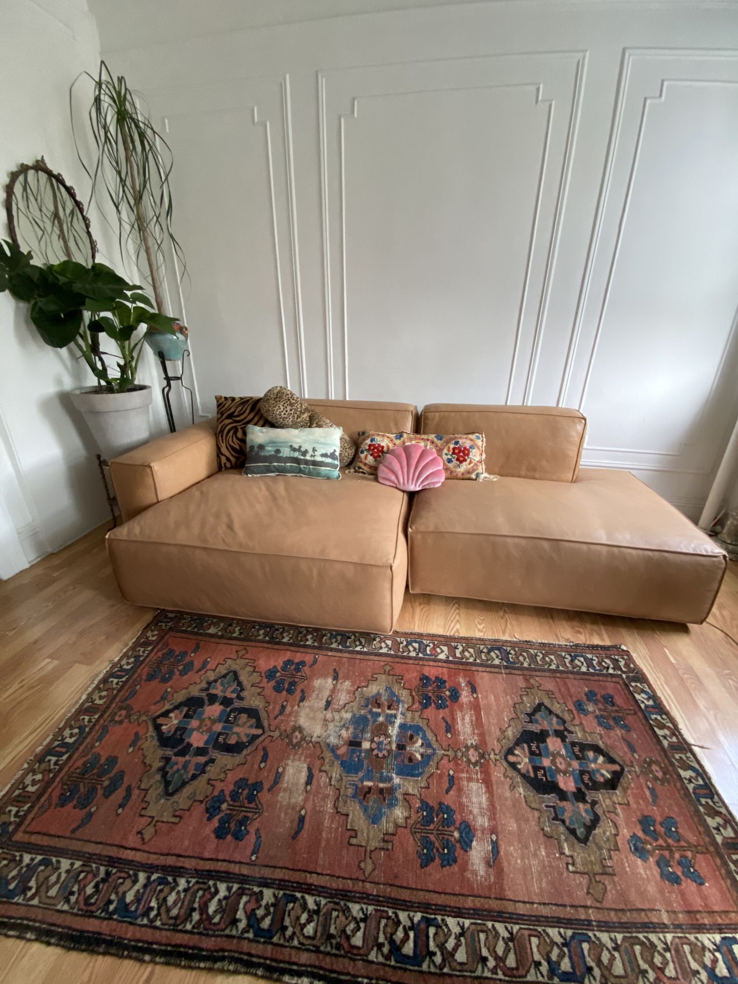 ARTICLE. Leather Chaise Sectional Sofa