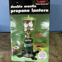 Double Mantel Propane Lantern