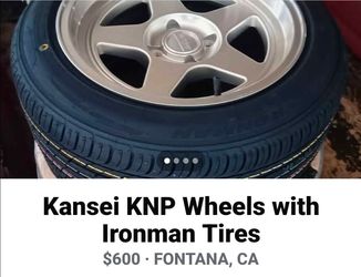Kansei KNP Wheels with Ironman Tires