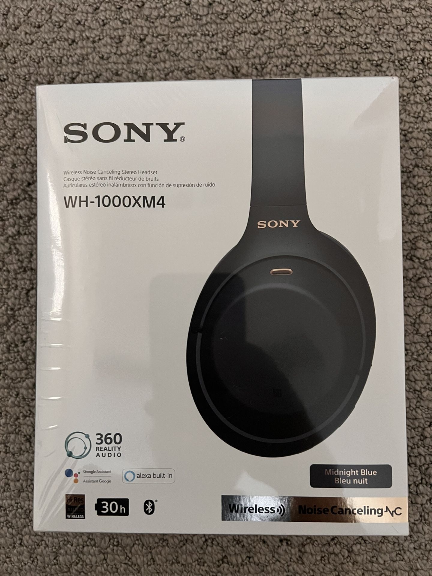 Sony WH-1000XM4 Noise Cancelling Wireless Headphones