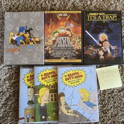DVD pack adult/teen animated shows and movies for dvd