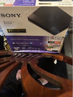 Sony Blu-ray disc DVD player