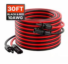 30 ft. 10AWG Solar Panel Extension Cable