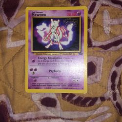 Mewtwo Promo Rare